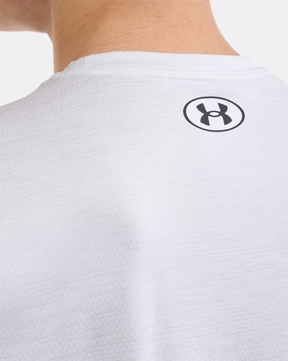 Men's UA Tech™ Vent Short Sleeve in White image number 5